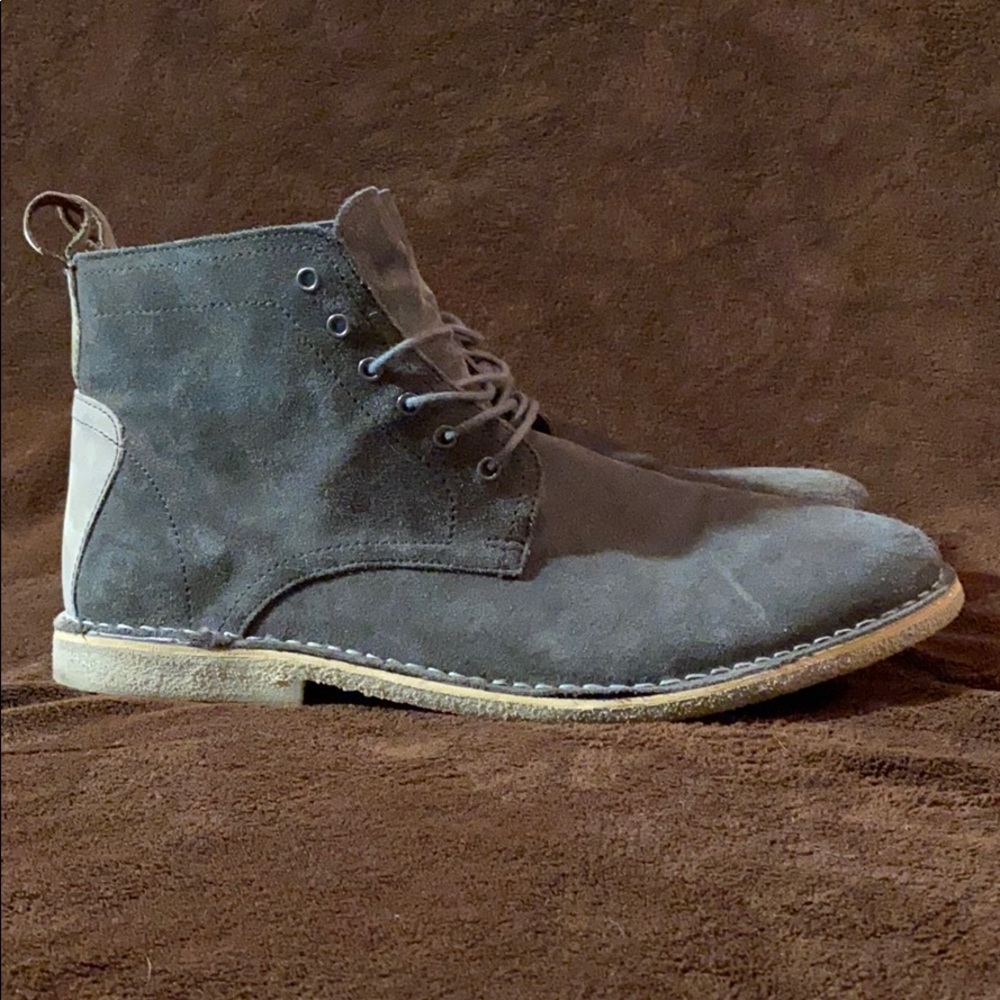Size 14 ASOS Suede Chukka Boots